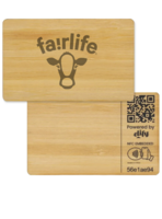 Elify Tap Classic Digital Business Card Bamboo