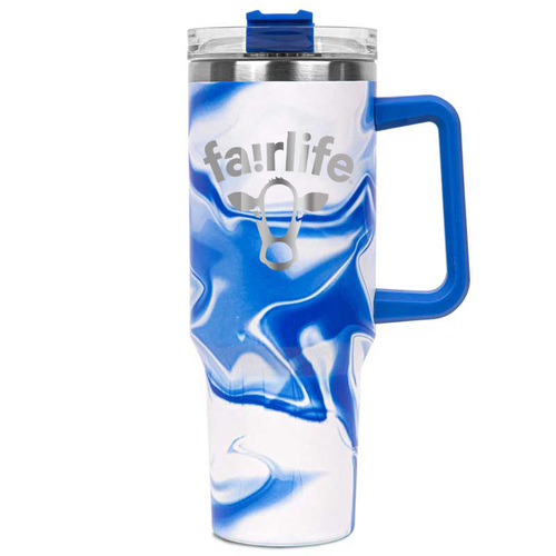 The Hippo Swirl Mug 40 oz